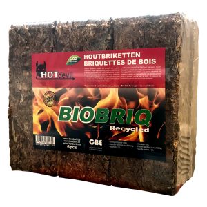 Briquettes de bois BioBriq MegaRuf paquet (9Kg)