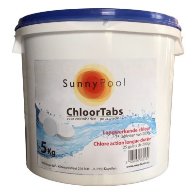 SunnyPool ChloorTabs 5Kg