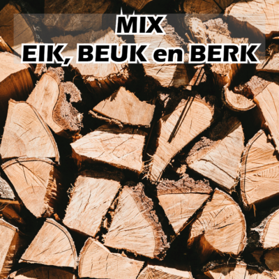 Haardhout Mix - Eik, Beuk en Berk
