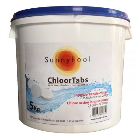 SunnyPool ChloorTabs (200gr) chloortabletten 5Kg