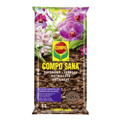 Compo Sana® potgrond orchideeën (zak 5L)
