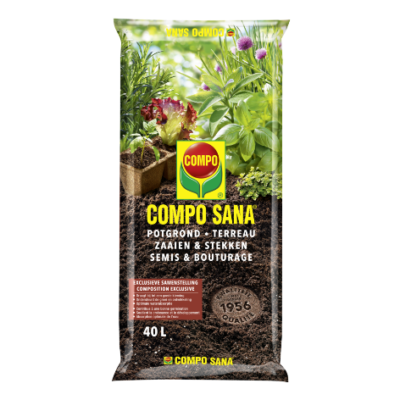 Compo Sana® potgrond zaaien & stekken (zak 40L)