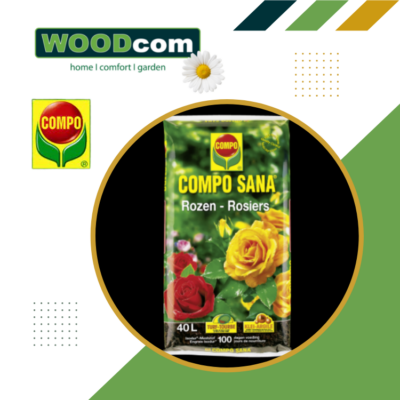 Compo Sana® bodemverbeteraar rozen (zak 40L)