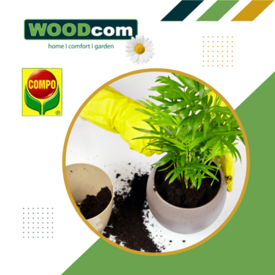 Compo Sana® potgrond kamerplanten & palmen (zak 20L)